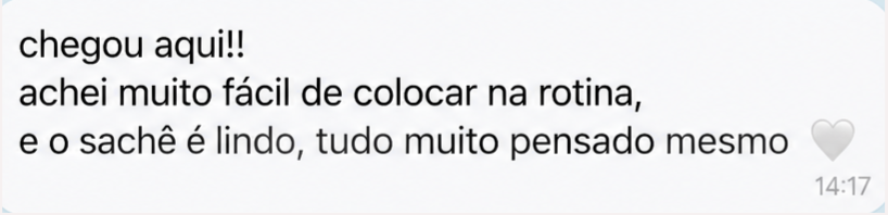 Feedback de cliente sobre a rezet 2